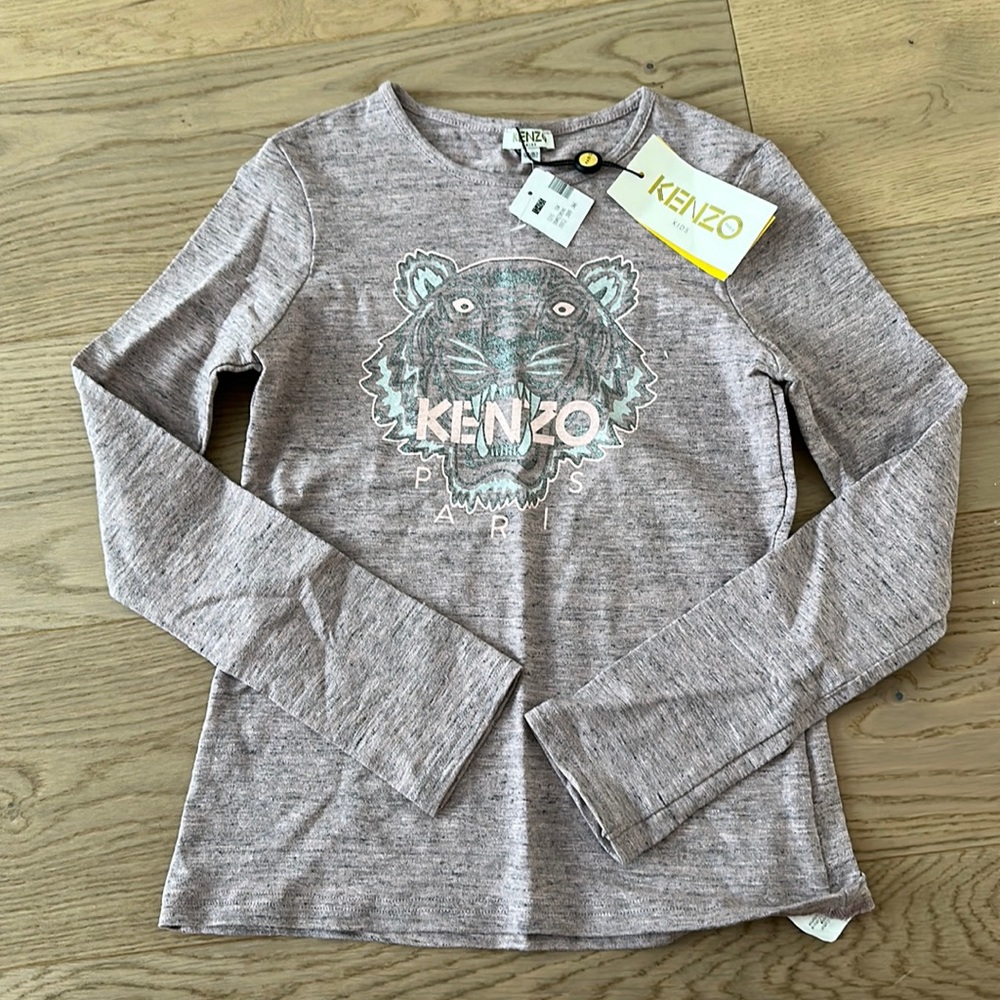 Kenzo kids long sleeve tee shirt